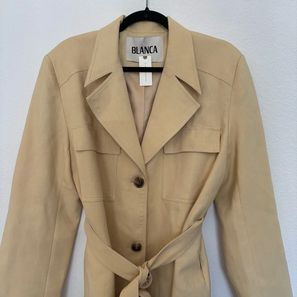 Blanca Anthropologie Size M/L Denis Blazer Jacket NWT - Picture 3 of 7